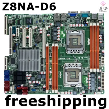 Už Z8NA-D6 Serverio Mtherboard VGA LGA 1366 DDR3 ATX Mainboard 100% Testuotas, Pilnai WorkMA