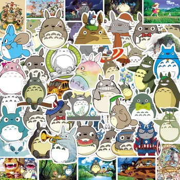 50 Vienetų Japonų Anime Dragon Kačių Vaikus, S Puodeliai Animacinių Filmų Lipdukai Mielas Vandeniui Vaikams, Žaislai, Kanceliarinės Prekės Dekoratyvinis Mobile