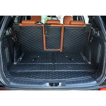 Aukštos kokybės! Specialių kamieno kilimėliai Land Rover Discovery Sportas, 7 sėdimos vietos 2018-2014 patvarus linijinių krovinių įkrovos kilimai,Nemokamas pristatymas