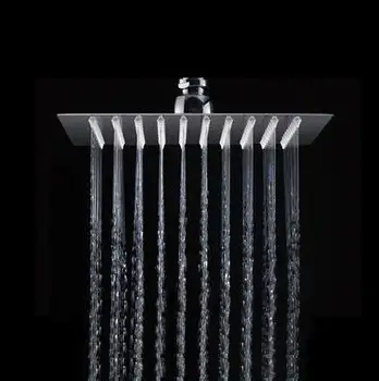 300X300MM vonios kambarys dušo galvutė iš Nerūdijančio plieno dušo galvutė lietaus dušas, Nemokamas Pristatymas
