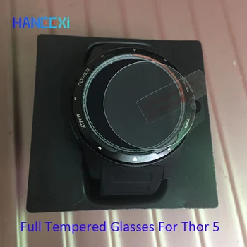 nekilnojamojo grūdintas akinius thor 5 4g smart žiūrėti žiūrėti telefonas laikrodis įkroviklio kabelį magetic 4pin balta juoda mokestis kabeliai