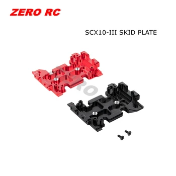 Centrinis SCX10 III Aliuminio pavarų Dėžė, Centrinis Slydimo Plokštė 1/10 RC Rock Crawler Automobilių AXI03007