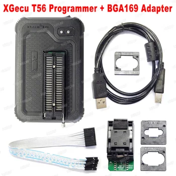 XGecu T56 100% Originalus Programuotojas ISP Paramos 20000+ ICs PIC/NAND BGA63/BGA64/BGA169 Lizdas 