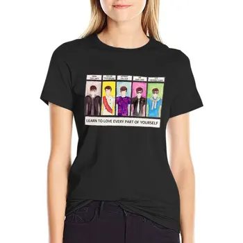 Ką reikia Atsiminti, T-Marškinėliai trumpomis rankovėmis tee mielas viršūnes Moterų drabužiai marškinėliai Moterims