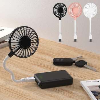 Kūrybos Office Vasaros Aušinimo Ventiliatorius Nešiojamų USB Įvesties Ventiliatorius Reguliuojamas Mini Ventiliatorius Brushless Išjungti Ventiliatoriaus Nešiojamas Namų Bendrabučio Lauko