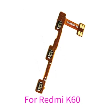 Už Xiaomi Redmi K60 Pro Swith Power On Off Tūris Šoninis Mygtukas Mygtukas Flex Kabelis