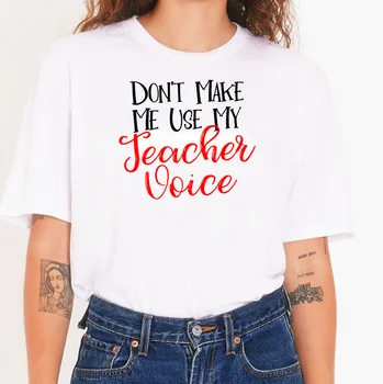 Mokytojų Balso marškinėliai individualų produktų individualų produktų moterų grafinis t marškinėliai