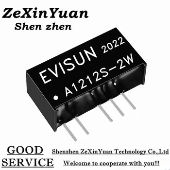 5VNT/10VNT/20PCS A1212S-2WR3 A1212S-2WR2 A1212S-2W A1212S SIP-5 12V Į 12V 2W DC-DC isolapted galios modulis