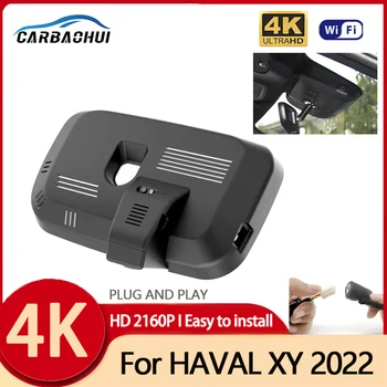 4K 2160P Automobilių DVR Plug and Play Brūkšnys Cam Kamera, WIFI Vaizdo įrašymo Už HAVAL XY 2022 Shen sheu,Maitinimas iš USB,Wireless DashCam