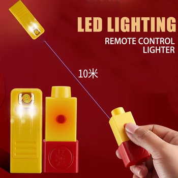 2023 Naujas LED nuotolinio valdymo uždegimo sistema USB įkrovimo lengvesni volframo vielos vėjo lengvesni rūkymo reikmenys nuotolinio uždegimo