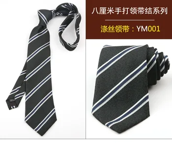 Verslo oficialų kostiumą jaunikis kostiumą, kaklaraištį vyrų profesinės 8CM pokylių priimančiosios dryžuota skara