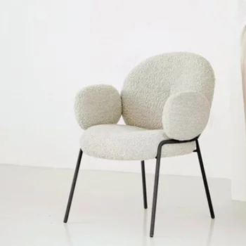 Minimalistinis Modernus Valgomasis Kėdės, Biuro Funky Dizaineris Atsipalaiduoti Valgomojo Kėdės Prabangių Mobiliųjų Sedie Moderne Pranzo Šiaurės Baldai