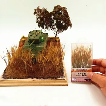 1box architektūros masto modelis žolės, 