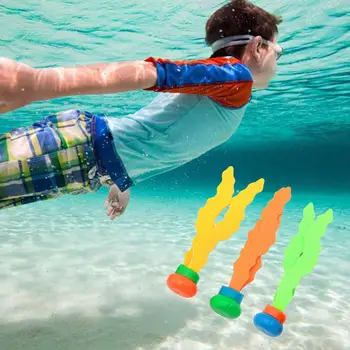 Nustatyti Augalų Nardymo Žaislas Jūros Augalų Povandeninis Mokymo Vaikams