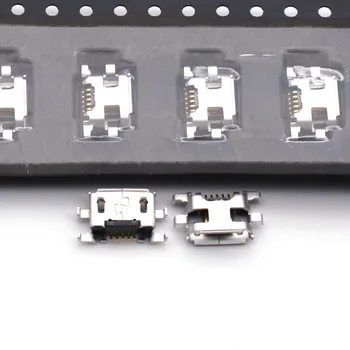50pcs Micro USB Lizdo įkroviklis Įkrovimo Lizdo Jungties Prievadą Motorola Moto G2 G+1 XT1063 XT1064 XT1068 XT1069