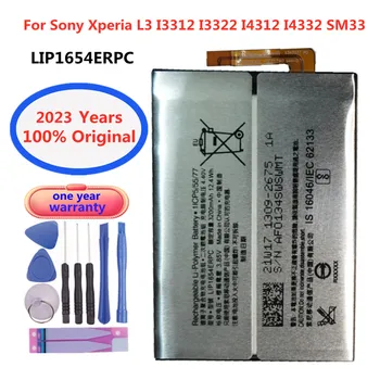 3.8 V 3200mAh LIP1654ERPC Bateriją Sony Xperia L3 I3312 I3322 I4312 I4332 SM33 LIP1654 SNYS1654 Telefono Baterijos