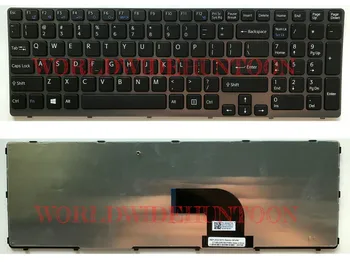 Reboto Originalus laptopo Klaviatūra SONY SVE151 MUMS Išdėstymo klaviatūra 9Z.N6CSQ.K01 visiškai Naujas ir Aukštos kokybės