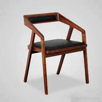 Kūrybos Minimalistinio Medienos Kėdė Prabanga Šiaurės Ištaigingas Baras Atsparus Vandeniui Makiažas Dizaino Kėdės Advanced Suaugusiųjų Mueblesa Virtuvės Baldai
