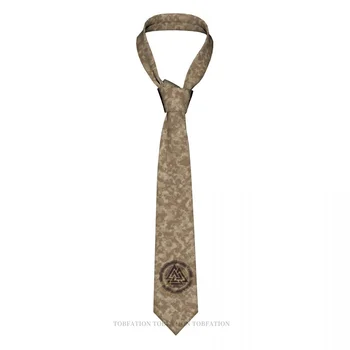 Vikingas Kariai Naujas 3D Spausdinimo Kaklaraištis 8 cm Pločio Poliesterio Necktie Marškinėliai, Aksesuarai, Šaliai Dekoro