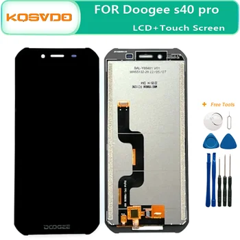 Originalą DOOGEE S40 Pro S40 LCD Ekranas Jutiklinis Ekranas Asamblėjos Pakeitimo Garantuotas Darbas Doogee S40Pro mobiliojo Telefono LCD