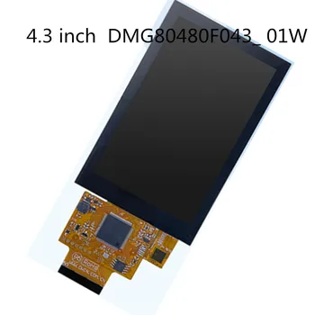 4.3 Colių COF-Ultra plonas Protingas Serial Interface Ekranas Integruotas Jutiklinis LCD DMG80480F043_ 01W