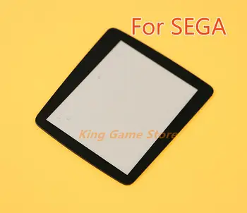 1pc Pakeisti Plastikiniai Juodas Ekranas Objektyvas Ekrano Dangtelis Objektyvo Sega Game Gear GG ekranas Objektyvas Protector Ekrano