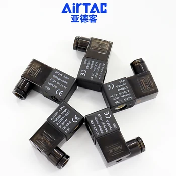 AIRTAC elektromagnetinio pneumatinis vožtuvas 4v210-08 solenoid valve ritė 220v 24v 12v4v310-10 elektroninių vožtuvas