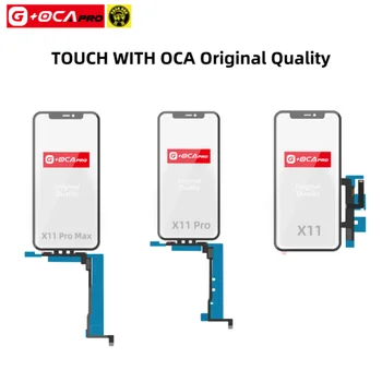 10VNT G+ OCA Originalus Veikia su Visomis IOS Jutiklinis Ekranas Be IC +OCA Išorinis LCD Touch Panel IC SensorFor iPhone 12 11 pro MAX