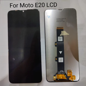 Originalą Motorola Moto E20 LCD XT2155 lcd XT2155-1 Ekranas Touch Panel Ekrano skaitmeninis keitiklis Skirtas Moto E20 LCD Su Rėmo ekranas
