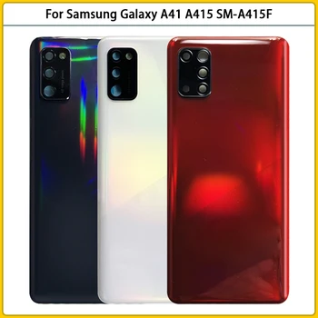 Naujas Samsung Galaxy A41 A415 SM-A415F/DSN Plastiko Skydelyje Akumuliatoriaus Dangtelį Durų A41 Būsto Atveju Lipdukas Pakeitimo