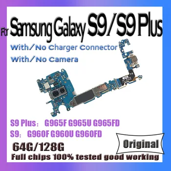Originalus, Atrakinta Samsung Galaxy S9 Plus G965U 64GB 128 GB Plokštė Su/Be Įkroviklio Jungtis Su/Be Fotoaparato Išbandyti Geras