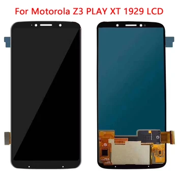Naujas OLED Už Motorola Z3 Žaisti LCD Ekranas Jutiklinis Ekranas 6.01 