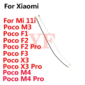 Už Xiaomi Mi 11 Lite Pro 11 11 Ultra 11i Poco X3 NFC X4 Pro Antenos Signalo Wifi Coaxial) Jungtis Oro Flex Kabelis