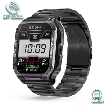 2023 Naujas Smart Watch Vyrų Didelė Baterija Muziką Fitness Tracker 