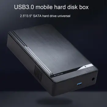 Nešiojamas HDD Talpyklos 10TB Stiprus Suderinamumo USB3.0 Išorės SSD Disko Atveju TRIM Komanda Ultra-plonas HDD Atveju Biuras