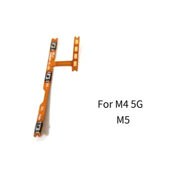 Už Xiaomi Poco M4 M5 M5s Pro 5G Galios garso Mygtuką, Flex Kabelis Pusėje pagrindinis Jungiklis ON OFF Kontrolės Mygtuką, Remontas, Dalys
