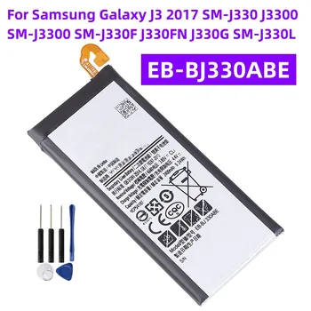 Originalus EB-BJ330ABE 2400mAh Baterijos Samsung Galaxy j3 skyrius 2017 SM-J330 J3300 SM-J3300 SM-J330F J330FN J330G SM-J330L