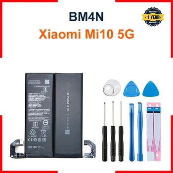 Xiao mi 100% Originalus BM4N 4680mAh Baterija Xiaomi Mi 10 5G BM4N Aukštos Kokybės Telefoną, Baterijos Pakeitimas