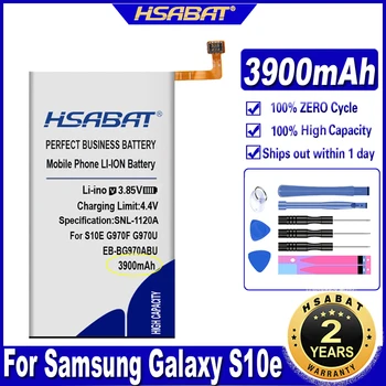 HSABAT EB-BG970ABU 3900mAh Baterijos Samsung Galaxy S10e S10 S10E E S10 SM-G970F/DS SM-G970F SM-G970U SM-G970W G9700 SM-G970N