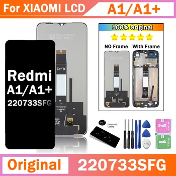6.52 Originalą Xiaomi Redmi A1 LCD 220733SI Ekranas Ekrano Rėmo Touch Panel skaitmeninis keitiklis Skirtas Redmi A1+ A1 Plius 220733SFG LCD