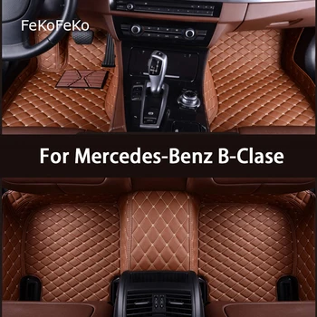 FeKoFeKo Custom Automobilių Kilimėliai Mercedes-Benz B-Clase W245 W246 W242 W247 Auto Koja Coche Reikmenys, Kilimai