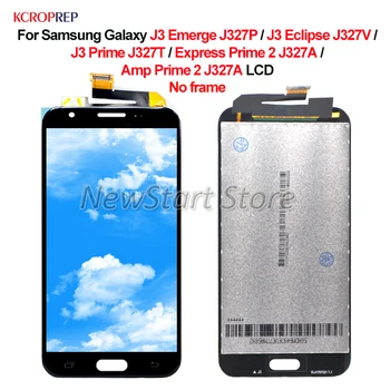Samsung Galaxy j3 skyrius Atsirasti J327P J327A J327 LCD Ekranas Jutiklinis Ekranas skaitmeninis keitiklis Asamblėjos 5.0