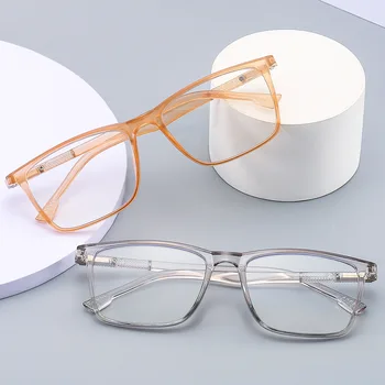2023 Naujas stabdžių mėlyna šviesa butas objektyvas Ultralight PC medžiagos Studentas spinduliuotės akiniai Presbyopia trumparegystė akinių rėmeliai
