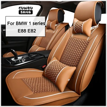 CUWEUSANG Automobilių Sėdynės Padengti BMW 1 Serijos E82 E88 Kupė Kabrioletas Auto Reikmenys, Interjero (1seat)