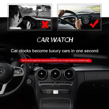 Automobilių Laikrodis Auto Žiūrėti Prietaisų skydelis Skaitmeninis Laikrodis, Reikmenys, BMW, Volkswagen, Audi, Mercedes, Toyota Sėdynės, Prietaisų skydelis Skaitmeninis Laikrodis