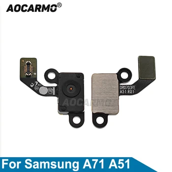 Aocarmo Samsung Galaxy A71 A51 A70s Home Mygtuką Touch ID pirštų Atspaudų Jutiklis Flex Kabelis atsarginės Dalys
