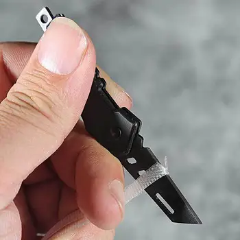 Universalus Profesionalus Sulankstomas peiliukas dilimui Mini Peilis, Mini Peilis Avarinių Gelbėjimo Priemonė Kempingas