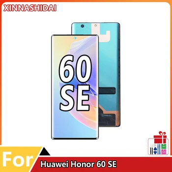 Naujas Originalus OLED Ekrano ir Huawei Honor 60 SE GIA-AN00 LCD Ekranas Jutiklinis Ekranas skaitmeninis keitiklis Asamblėjos Priekinės Pakeitimo