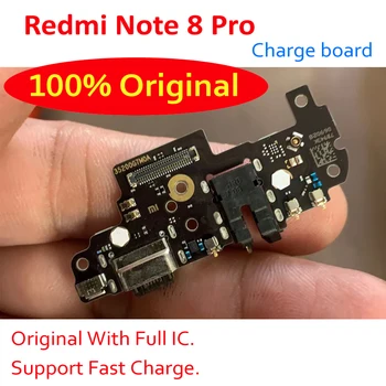 Originalus Visiškai IC USB Mokestis Valdybos Xiaomi Redmi Pastaba 8 Pro 