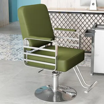 Modernus Grožio Salonas Baldai Patogūs Barber Kėdės Plaukų Salonas Specialios Plaukų Pjovimo Kėdė Paprasta Kėlimo Kirpyklos Kėdė